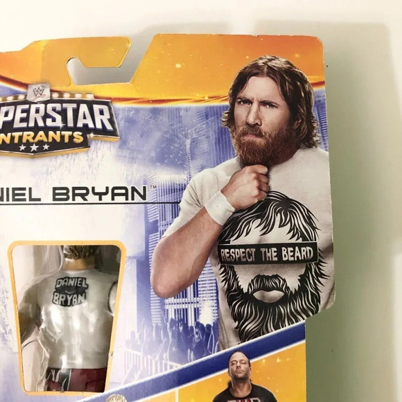 WWE 2014 Daniel Bryan Superstar Mattel Action Figure  Damaged Box - Picture 14 of 16